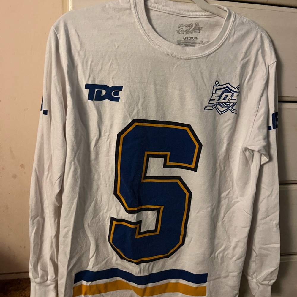 SZA White Long Sleeve Shirt